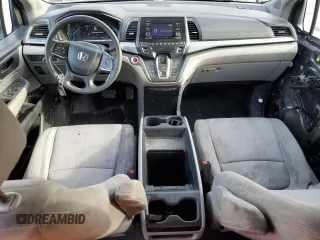 2019 Honda Odyssey LX with VIN 5FNRL6H24KB116751, listed as a Copart auction lot 47369715 with 160,256 mi miles and Salvage Title. Bid and sale history available at DreamBid. Image 8.