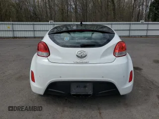 2013 Hyundai Veloster w/Gray Int with VIN KMHTC6AD7DU095627, listed as a Copart auction lot 52121225 with 86,261 mi miles and Salvage title. Bid and sale history available at DreamBid. Image 6.