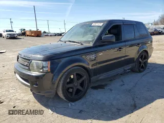 2013 Land Rover Range Rover Sport HSE LUX with VIN SALSK2D40DA775354, listed as a Copart auction lot 43821475 with 188,716 mi miles and Salvage Title. Bid and sale history available at carsss.com. Image 1.