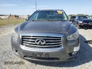 2015 Infiniti QX60 with VIN 5N1AL0MMXFC506575, listed as a Copart auction lot 48435245 with 61,198 mi miles and Salvage Title. Bid and sale history available at DreamBid. Image 5.