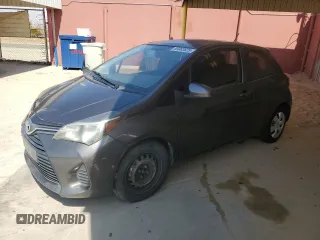 2015 Toyota Yaris L with VIN VNKJTUD34FA022603, listed as a Copart auction lot 55862625 with 161,143 mi miles and Clean title. Bid and sale history available at DreamBid. Image 1.