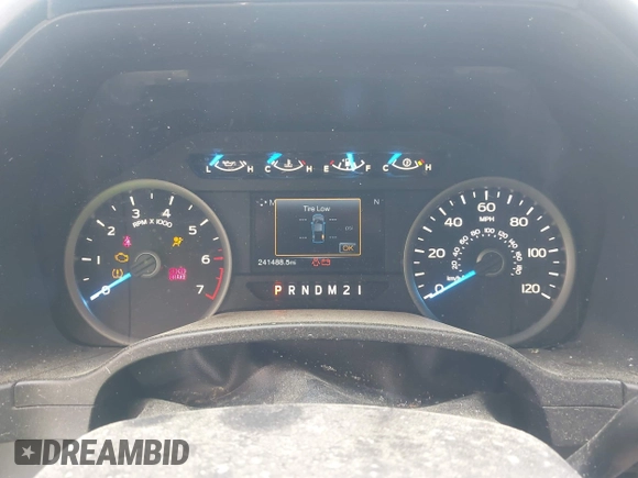 2017 Ford F-150 XL with VIN 1FTEW1EF0HKC79134, listed as a IAAI auction lot 41909992 with 241,488 mi miles and . Bid and sale history available at DreamBid. Image 7.