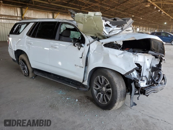 2023 Chevrolet Tahoe LT with VIN 1GNSCNKD5PR305875, listed as a Copart auction lot 74072054 with Not provided miles and Non repairable. Bid and sale history available at DreamBid. Image 4.