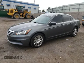 2012 Honda Accord EX with VIN 1HGCP2F74CA201649, listed as a Copart auction lot 60508545 with 42,567 mi miles and Salvage title. Bid and sale history available at DreamBid. Image 1.