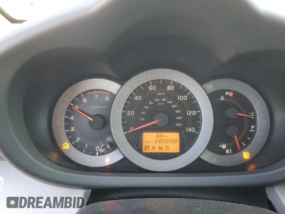 2009 Toyota RAV4 with VIN JTMZF33V69D003487, listed as a Copart auction lot 56250985 with 280,098 mi miles and Salvage Title. Bid and sale history available at DreamBid. Image 9.