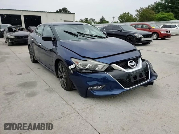 2017 Nissan Maxima S with VIN 1N4AA6AP4HC424152, listed as a Copart auction lot 56004285 with 69,854 mi miles and Salvage title. Bid and sale history available at DreamBid. Image 13.