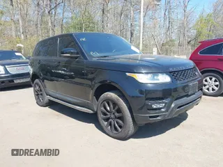 2016 Land Rover Range Rover Sport V6 HSE with VIN SALWR2PF3GA120085, listed as a IAAI auction lot 42035452 with 79,068 mi miles. Bid and sale history available at carsss.com. Image 1.