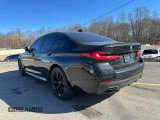 2021 BMW 5 Series 530e with VIN WBA13AG00MCG70580, listed as a Copart auction lot 48735115 with 74,628 mi miles and Clean Title. Bid and sale history available at carsss.com. Image 2.