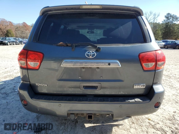 2010 Toyota Sequoia Ltd with VIN 5TDKY5G18AS030293, listed as a Copart auction lot 82199464 with 207,452 mi miles and Salvage Title. Bid and sale history available at carsss.com. Image 6.