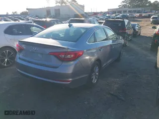 2017 Hyundai Sonata SE with VIN 5NPE24AF0HH568287, listed as a IAAI auction lot 41272571 with 1 mi miles. Bid and sale history available at carsss.com. Image 4.