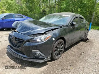 2015 Mazda 3 S Grand Touring with VIN JM1BM1W33F1227819, listed as a Copart auction lot 60707785 with Not provided miles and Salvage title. Bid and sale history available at DreamBid. Image 1.