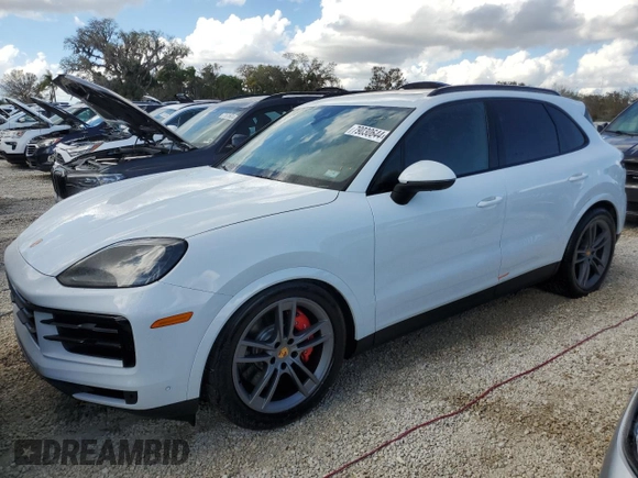 2024 Porsche Cayenne S with VIN WP1AL2AY2RDA32576, listed as a Copart auction lot 79030644 with 1,348 mi miles and Salvage title. Bid and sale history available at DreamBid. Image 1.