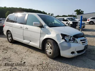 2007 Honda Odyssey EX с VIN 5FNRL38497B034764, выставлен на аукционе Copart как лот 58607635 с пробегом 77 028 миль миль и Чистый • Clean title. История ставок и продаж доступна на DreamBid. Изображение 5.