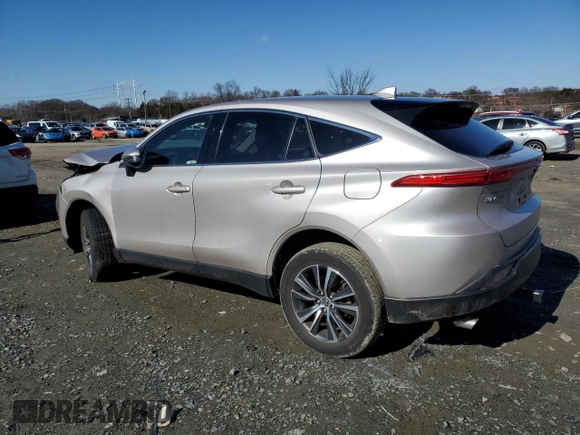 2022 Toyota Venza LE with VIN JTEAAAAH0NJ106277, listed as a Copart auction lot 45626685 with 62,711 mi miles and Salvage Title. Bid and sale history available at carsss.com. Image 2.