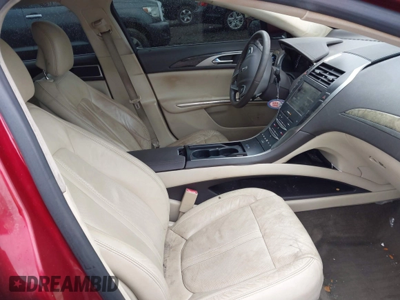 2014 Lincoln MKZ with VIN 3LN6L2GK3ER813789, listed as a IAAI auction lot 42884384 with 158,561 mi miles and . Bid and sale history available at DreamBid. Image 5.