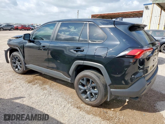 2023 Toyota RAV4 LE z VIN 2T3H1RFV2PC244179, wystawiony jako Copart lot #53940025 z przebiegiem 34 851 mil mil oraz Czysty tytuł • Clean title. Historia ofert i sprzedaży dostępna na DreamBid. Obrazek 2.