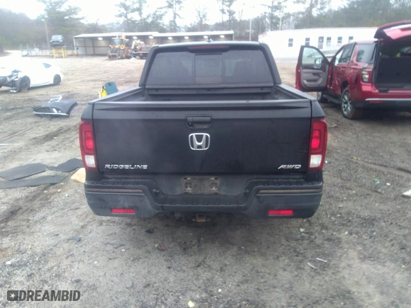 2018 Honda Ridgeline Black Edition with VIN 5FPYK3F86JB010781, listed as a IAAI auction lot 41553898 with 240,512 mi miles. Bid and sale history available at carsss.com. Image 16.