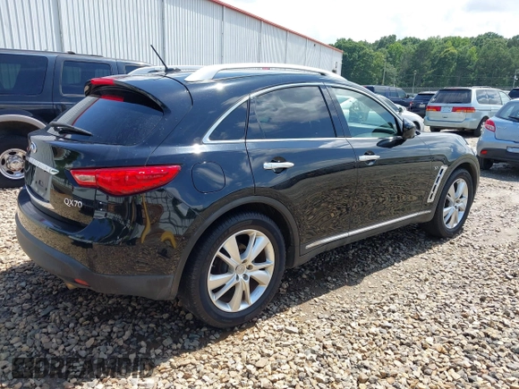 2014 Infiniti QX70 с VIN JN8CS1MW8EM410917, выставлен на аукционе IAAI как лот 42498946 с пробегом 224 064 миль миль и . История ставок и продаж доступна на DreamBid. Изображение 4.