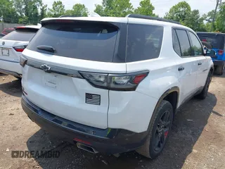 2021 Chevrolet Traverse Premier with VIN 1GNERKKW9MJ224531, listed as a IAAI auction lot 42418665 with 49,188 mi miles and . Bid and sale history available at DreamBid. Image 4.
