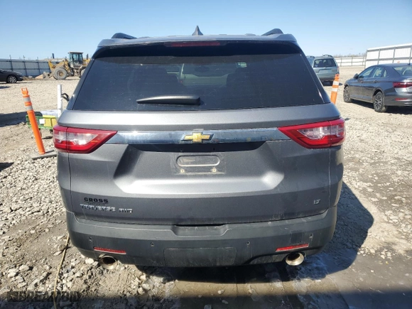 2019 Chevrolet Traverse LT Cloth with VIN 1GNEVGKW7KJ298214, listed as a Copart auction lot 52110105 with 89,129 mi miles and Salvage Title. Bid and sale history available at carsss.com. Image 6.