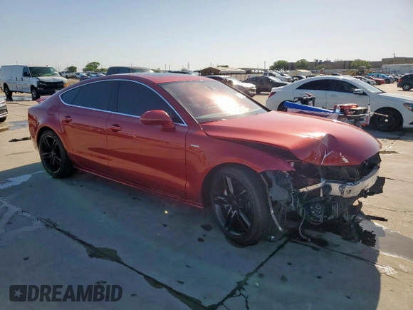 2014 Audi A7 Premium Plus с VIN WAUWGAFC5EN124317, выставлен на аукционе Copart как лот 51854865 с пробегом 112 345 миль миль и Списание • Salvage title. История ставок и продаж доступна на DreamBid. Изображение 4.