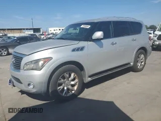 2012 Infiniti QX56 7-passenger with VIN JN8AZ2NF7C9519778, listed as a Copart auction lot 72638854 with 101,344 mi miles and Clean Title. Bid and sale history available at carsss.com. Image 1.
