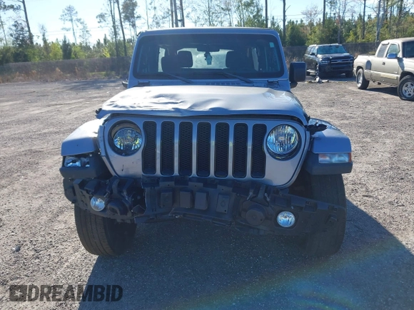 2020 Jeep Wrangler Unlimited Sahara with VIN 1C4HJXEN6LW210682, listed as a IAAI auction lot 41836201 with 32,925 mi miles. Bid and sale history available at carsss.com. Image 11.