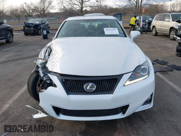 2013 Lexus IS 250 with VIN JTHCF5C27D5063030, listed as a IAAI auction lot 41475197 with 120,501 mi miles and . Bid and sale history available at DreamBid. Image 12.