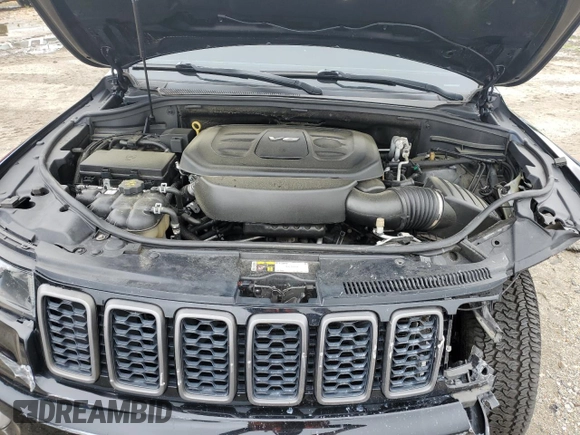2017 Jeep Grand Cherokee Trailhawk with VIN 1C4RJFLG7HC674060, listed as a Copart auction lot 61130225 with 79,351 mi miles and Salvage title. Bid and sale history available at DreamBid. Image 12.