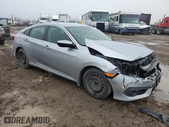 2017 Honda Civic Sedan LX with VIN 19XFC2F6XHE021434, listed as a Copart auction lot 46477715 with 119,343 mi miles and Salvage Title. Bid and sale history available at carsss.com. Image 4.