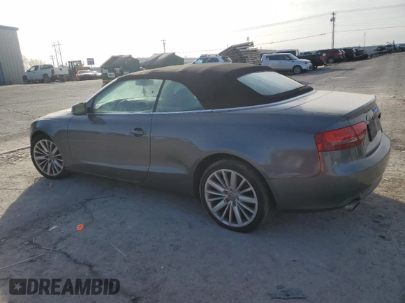 2012 Audi A5 Premium Plus с VIN WAULFAFH0CN001281, выставлен на аукционе Copart как лот 42715965 с пробегом 141 212 миль миль и Списание • Salvage title. История ставок и продаж доступна на DreamBid. Изображение 2.