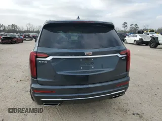 2021 Cadillac XT6 Premium Luxury with VIN 1GYKPCRS4MZ147444, listed as a Copart auction lot 44636035 with 38,160 mi miles and Salvage Title. Bid and sale history available at DreamBid. Image 6.