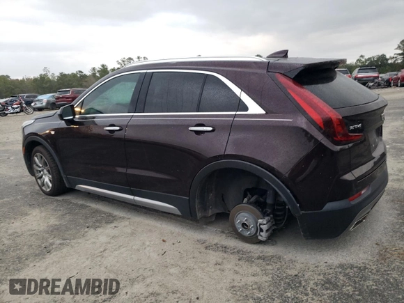 2020 Cadillac XT4 FWD Premium Luxury with VIN 1GYFZCR42LF149030, listed as a Copart auction lot 82671894 with 88,570 mi miles and Salvage title. Bid and sale history available at DreamBid. Image 2.