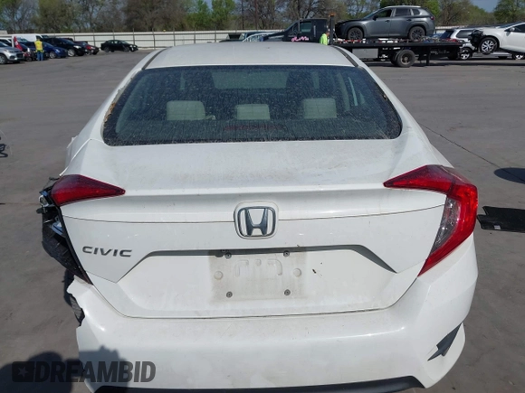 2016 Honda Civic Sedan LX with VIN 19XFC2F50GE059955, listed as a IAAI auction lot 41818158 with 123,282 mi miles. Bid and sale history available at carsss.com. Image 16.