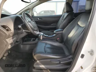2015 Nissan LEAF SV with VIN 1N4AZ0CP2FC305774, listed as a Copart auction lot 50722495 with 64,142 mi miles and Salvage Title. Bid and sale history available at carsss.com. Image 7.