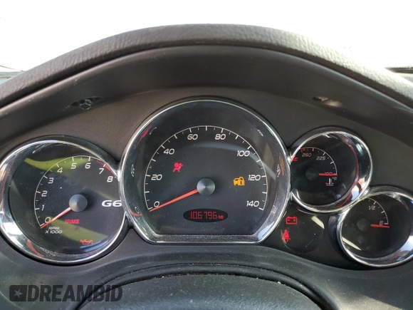 2007 Pontiac G6 1SV Value Leader with VIN 1G2ZF58B874104445, listed as a Copart auction lot 71168214 with 106,796 mi miles and Salvage Title. Bid and sale history available at carsss.com. Image 9.