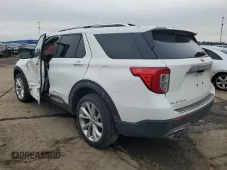 2023 Ford Explorer Platinum with VIN 1FM5K8HC2PGA06425, listed as a Copart auction lot 57031375 with 42,066 mi miles and Clean title. Bid and sale history available at DreamBid. Image 2.