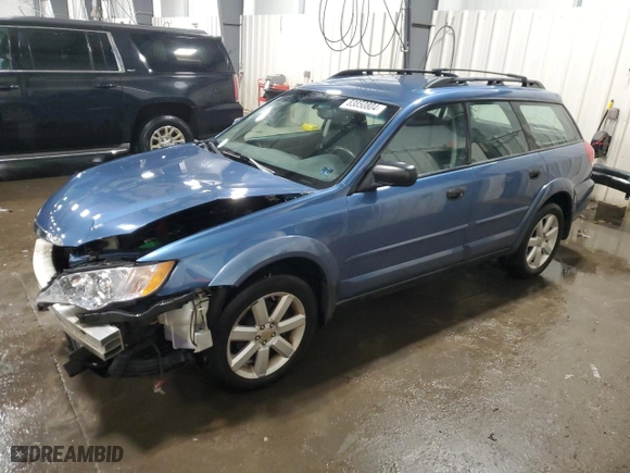2008 Subaru Outback (Natl) i with VIN 4S4BP61C887360809, listed as a Copart auction lot 83850804 with 175,374 mi miles and Salvage Title. Bid and sale history available at carsss.com. Image 1.