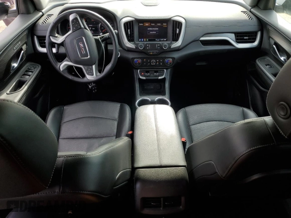 2022 GMC Terrain SLT with VIN 3GKALVEV6NL111177, listed as a Copart auction lot 54156145 with 34,484 mi miles and Salvage title. Bid and sale history available at DreamBid. Image 8.