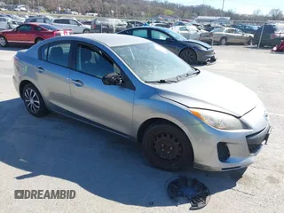 2012 Mazda Mazda3 i Sport with VIN JM1BL1UG4C1519242, listed as a IAAI auction lot 41827606 with 142,831 mi miles. Bid and sale history available at carsss.com. Image 1.