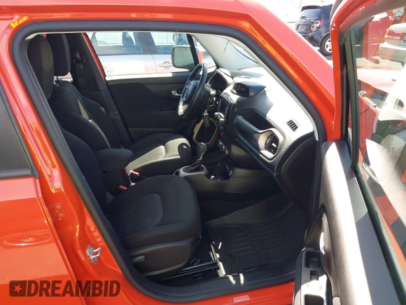 2015 Jeep Renegade Latitude with VIN ZACCJABT7FPC20455, listed as a IAAI auction lot 42250490 with 65,977 mi miles and . Bid and sale history available at DreamBid. Image 5.