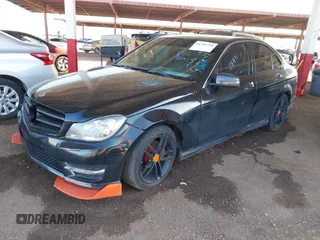 2012 Mercedes-Benz C-Class C 250 Sport with VIN WDDGF4HB8CA619248, listed as a IAAI auction lot 41756718 with 148,156 mi miles. Bid and sale history available at carsss.com. Image 2.