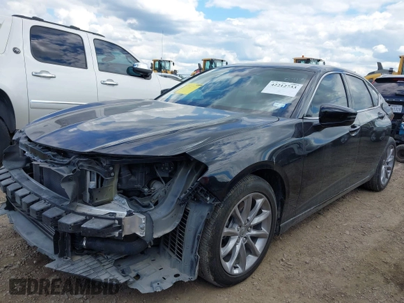 2023 Acura TLX with VIN 19UUB5F36PA002853, listed as a IAAI auction lot 42212733 with 34,432 mi miles and . Bid and sale history available at DreamBid. Image 18.