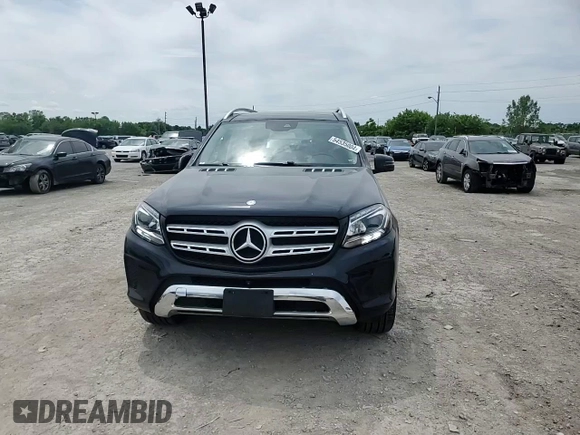 2017 Mercedes-Benz GLS 450 with VIN 4JGDF6EE5HA930632, listed as a Copart auction lot 54535004 with 35,999 mi miles and Salvage Title. Bid and sale history available at DreamBid. Image 11.