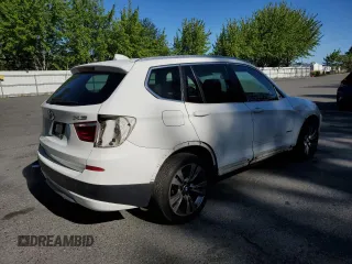 2013 BMW X3 xDrive35i z VIN 5UXWX7C58DL980098, wystawiony jako Copart lot #57865225 z przebiegiem 75 589 mil mil oraz Szkoda całkowita • Salvage title. Historia ofert i sprzedaży dostępna na DreamBid. Obrazek 3.