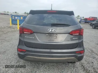 2018 Hyundai Santa Fe 2.4L with VIN 5XYZT3LB5JG561321, listed as a Copart auction lot 54839005 with 90,319 mi miles and Salvage title. Bid and sale history available at DreamBid. Image 6.