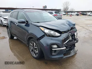 2021 Kia Sportage EX with VIN KNDPN3AC7M7920408, listed as a IAAI auction lot 41421579 with 70,921 mi miles and . Bid and sale history available at DreamBid. Image 1.