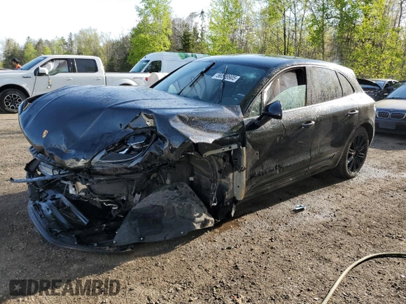2022 Porsche Macan with VIN WP1AA2A55NLB09159, listed as a Copart auction lot 56579905 with Not provided miles and Salvage title. Bid and sale history available at DreamBid. Image 1.