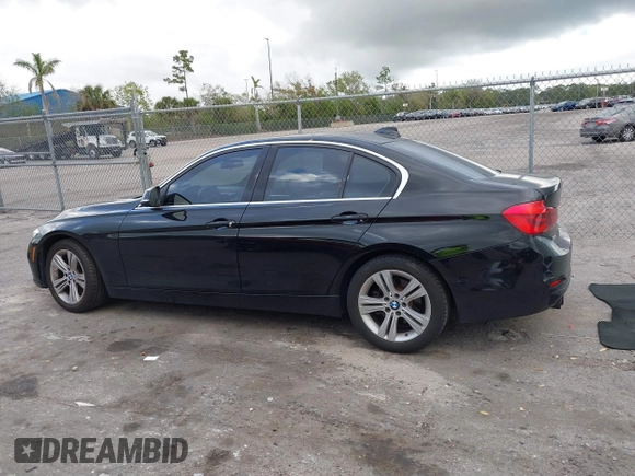 2017 BMW 3 Series 330i with VIN WBA8B9C38HK885309, listed as a IAAI auction lot 41579236 with 63,210 mi miles and . Bid and sale history available at DreamBid. Image 14.