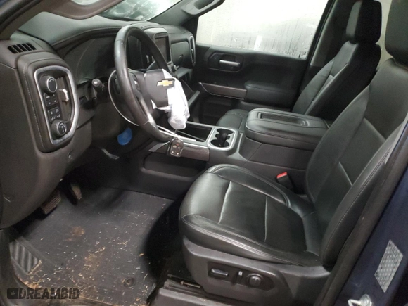2019 Chevrolet Silverado 1500 LTZ with VIN 3GCUYGEL3KG251597, listed as a Copart auction lot 85492534 with 112,951 mi miles and Clean Title. Bid and sale history available at carsss.com. Image 7.